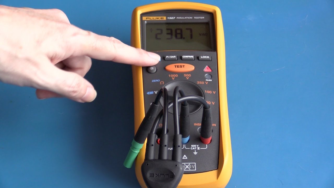 FLUKE 1507 INSULATION TESTER MANUAL PDF