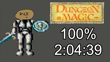Dungeon Magic: Sword of the Elements 100% Speedrun [WR]