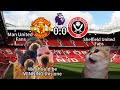 Cat memes football  manchester united vs sheffield united  epl 2324 highlights