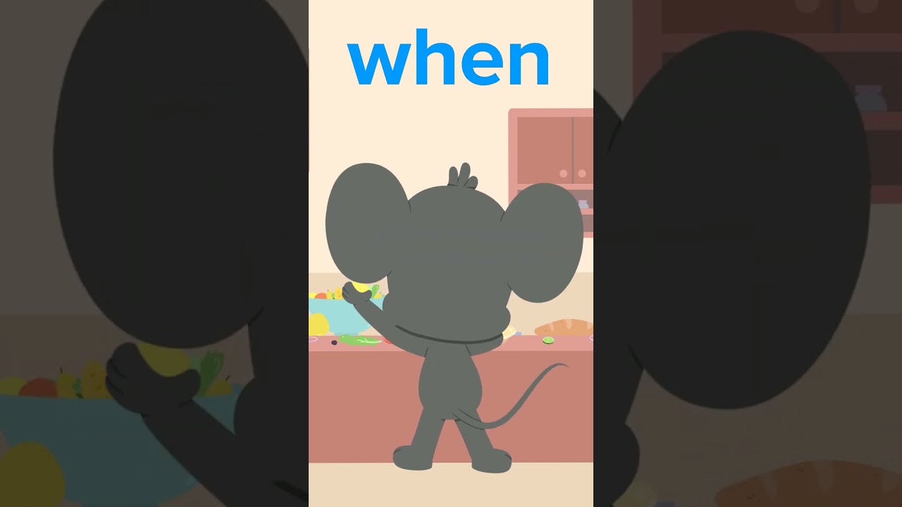 Kindergarten Sight Words: When | ABCmouse #learning #education #sightwordsforkids #kindergarten