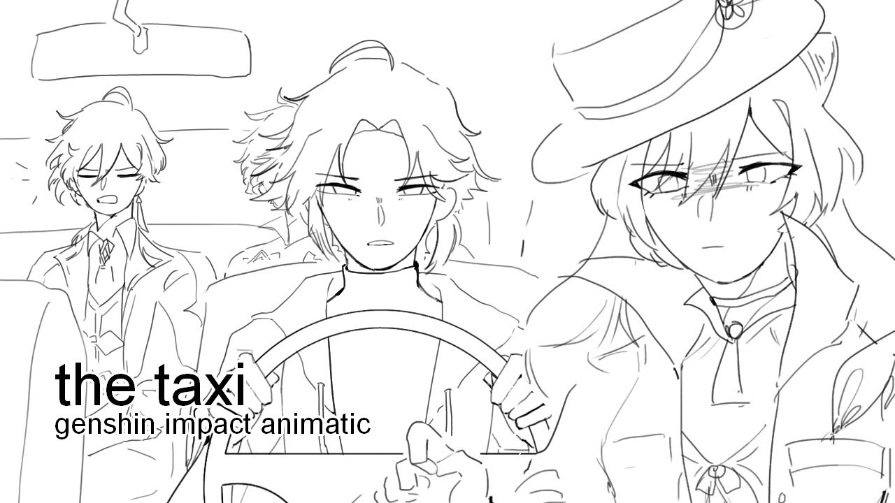 the taxi || genshin impact animatic