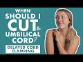 DELAYED CORD CLAMPING | Benefits of Delayed Cord Clamping | What Should I Include in my Birth Plan?