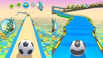 Action Balls Speedrun Gameplay Level 49-50 l Satisfying Mobile Game Android iOS