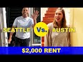 $2,000 Rent: Seattle Vs. Austin