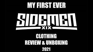 SIDEMEN CLOTHING UNBOXING AND REVIEW (AUGUST 2021)