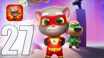 Talking Tom Hero Dash - Gameplay Walkthrough Part 27 - (iOS, Android)