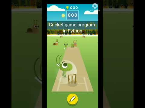 Cricket game program