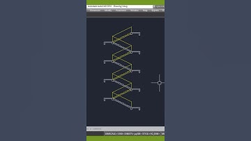 Draw section staircase quickly with YQArch