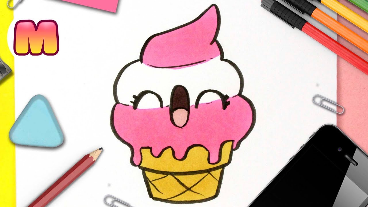 Top 67+ imagen dibujos de helados kawaii