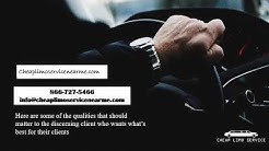 Qualities That Make the Cheap Limo Service Near Me 