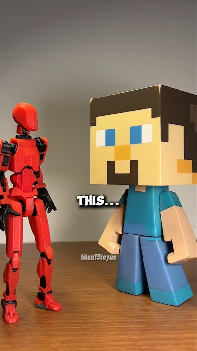 Fully Articulable?!? 🤯 #t13 #lego #dummy #toy #toys #funny #joke #minecraft #titan13