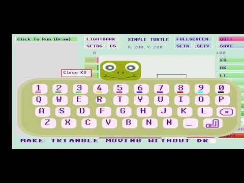 Videos how to draw with logo programming app - Simple Turtle Logo
