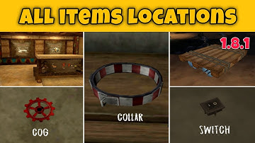 ALL ITEMS LOCATIONS OF EVIL NUN 1.8.1 | HI GAMER