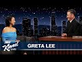 Greta Lee on Her Parents Being Weird at Events, Past Lives Oscar Buzz &amp; Waiting on Celebrities