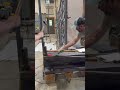 Large Straightening Anvil and Flatter in action! #artistblacksmith #blacksmithtools #anvils #metal