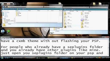 PSP Tutorial For Noobs (How to install CXMB Themes on your PSP without flashing!!)