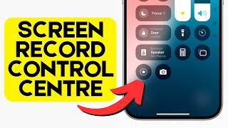 How to Add Screen Record to Control Center on iPhone iOS 18 screenshot 5