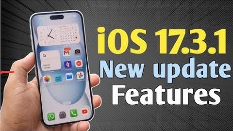 iOS 17.3.1 Released 🔥 New Features & Bug Fixes Should you update?