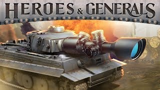 SNIPING WITH A TANK | Heroes & Generals