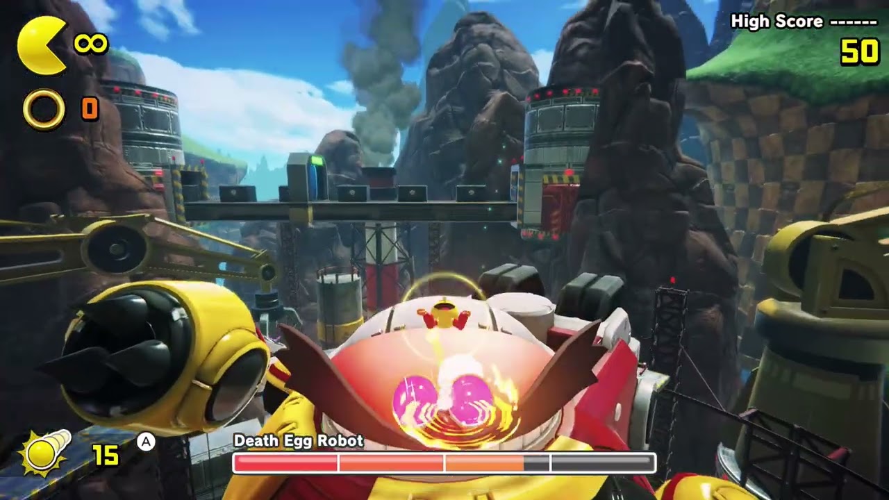 Pac Man World 2 RePac Sonic DLC Boss Fight Glitch