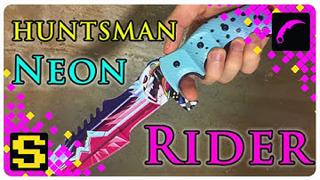 Real Life CS:GO Knives: Huntsman | Neon Rider