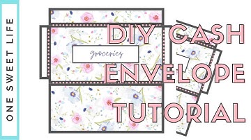 Create Cash Envelopes For Free Using Canva | Cash Envelope Tutorial
