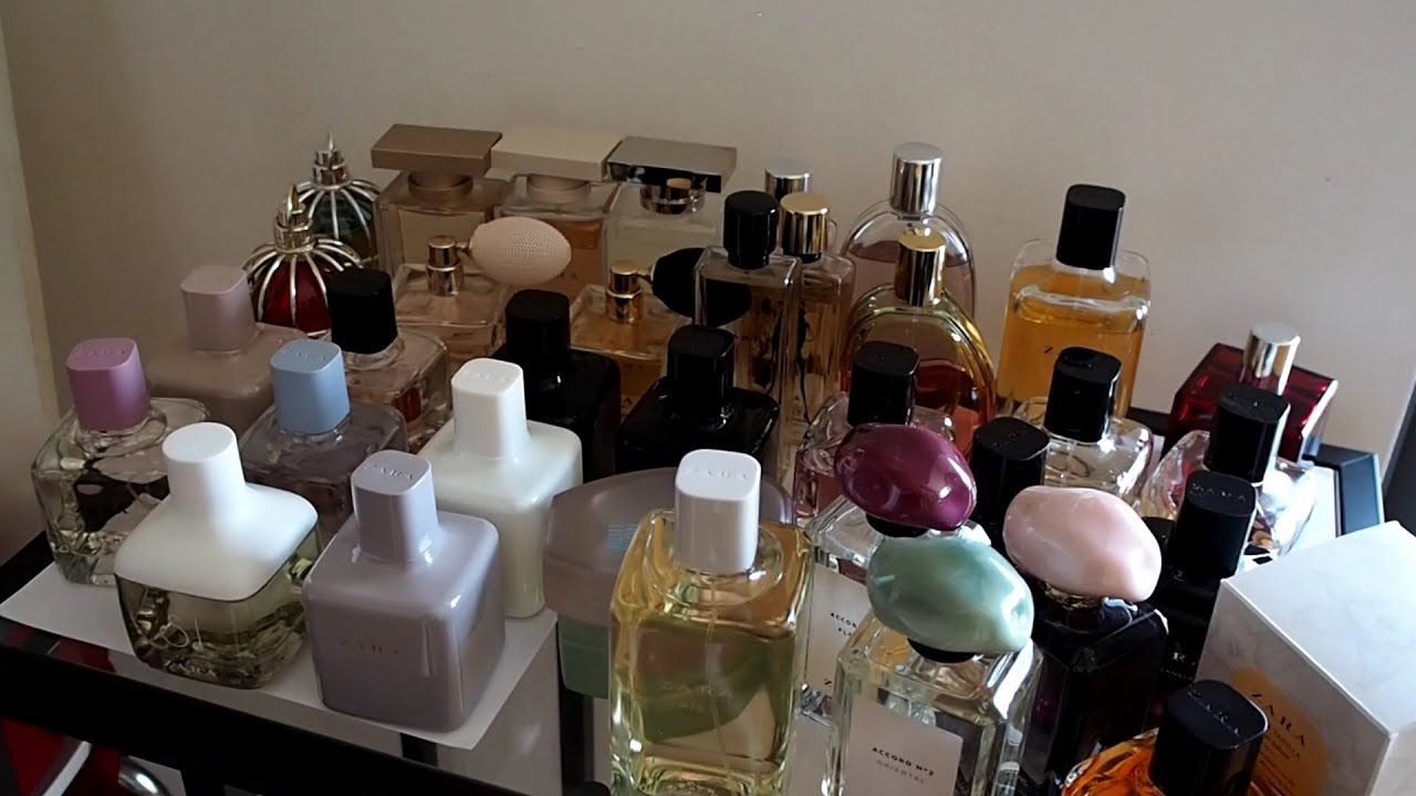 A minha coleção de Perfumes Zara e Equivalências! - YouTube