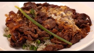 Соломка из говядины и телятины с зеленым рисом | Мясо. От филе до фарша
