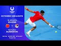 Zhizhen zhang v novak djokovic extended highlights  united cup 2024 group e