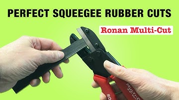 Ronan Multi-Cut - Great for cutting down squeegee rubber