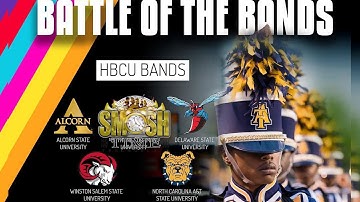 Alcorn vs NC&T vs WSSU vs DSU 5th Qt @ Disney HBCU Week BOTB 2022 Stands