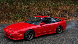 THE 180SX MOVES UNDER ITS OWN POWER!!