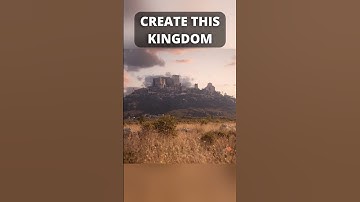How to create an Epic Kingdom in Blender | #blender #blender3d #shorts