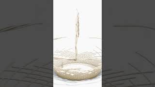 Basket entirely made of splines, animated in minutes with SuperHelix and TurboSplines 3dsMax plugins