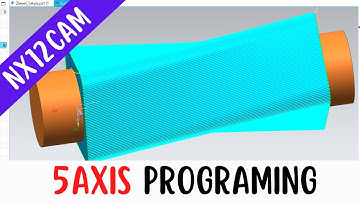 #nx #cam #5axis #tutorial #variable #contour #surface #drive method for #beginners