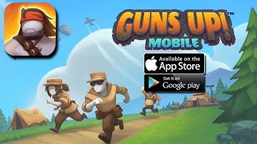 GUNS UP! MOBILE (TOWER DEFENSE BATTLES) - IOS / ANDROID GAMEPLAY