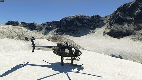 Mount Saint Helens Crater in a Helicopter (Synched with Foreflight)