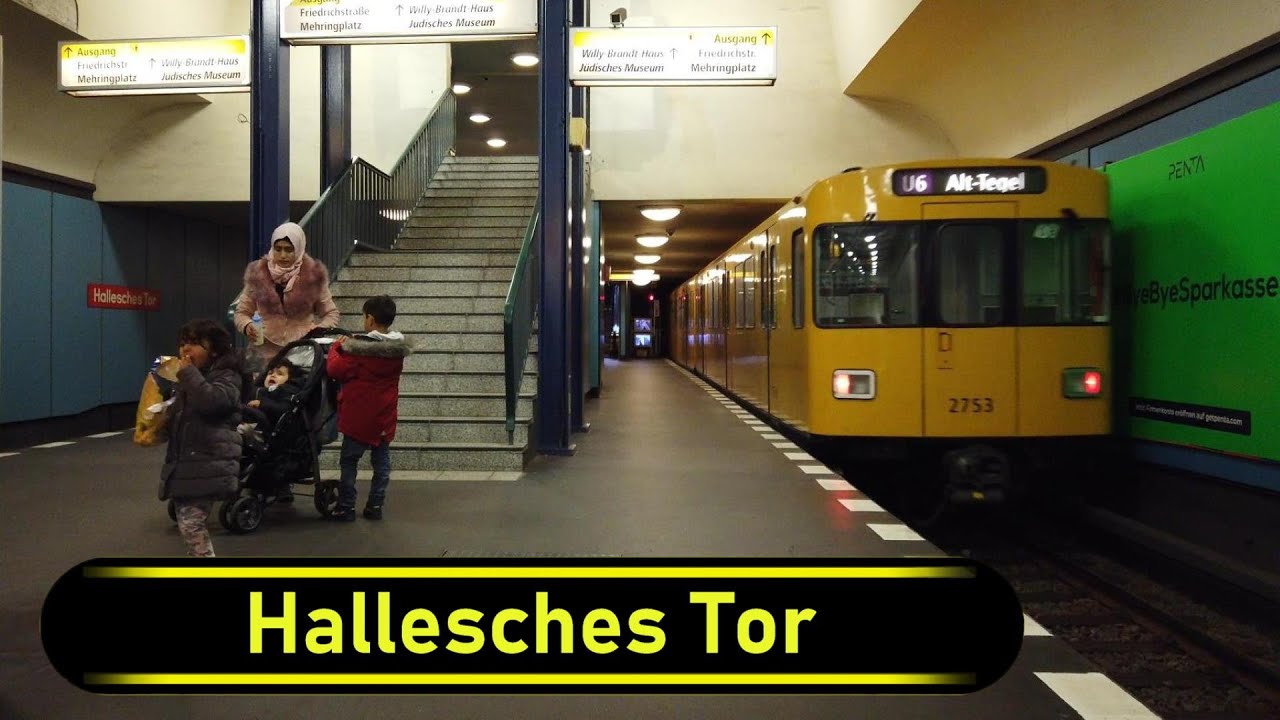U-Bahn Station Hallesches Tor - Berlin 🇩🇪 - Walkthrough 🚶