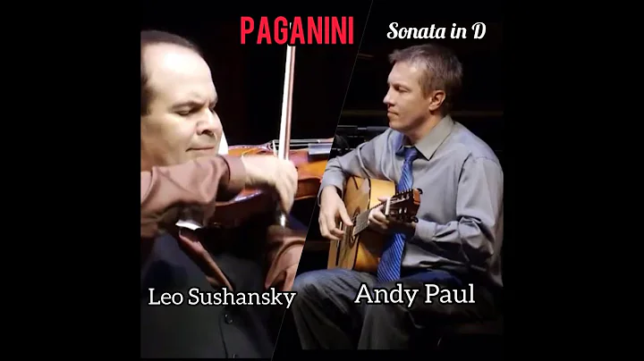 Paganini Sonata in D Violin & Guitar