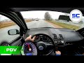 VW Lupo 1.4i 75Hp POV Test Drive on ROAD