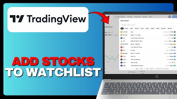 How To Add Stocks To Watchlist In TradingView (Full Guide) 2025!