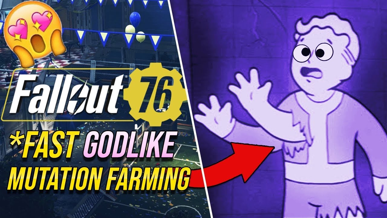 Fallout 76 - *FASTEST* MUTATION FARMING!! (NO COOLDOWN) // Guides and Glitches