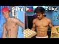 My BODY TRANSFORMATION | FILIPINO Calisthenics body transformation from skinny to muscular