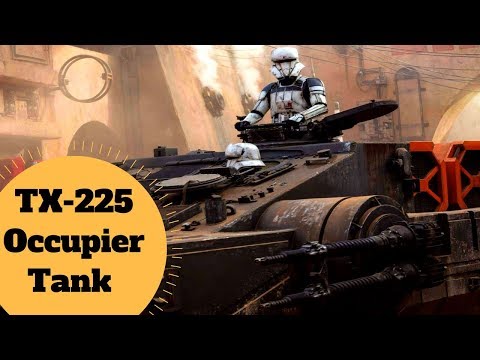 ROGUE ONE TANK! - TX-225 GAVw "Occupier" - Star Wars Vehicle Lore - Canon & Legends Explained