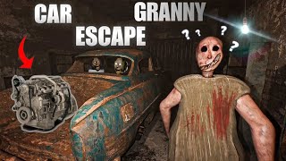 The Terrifying Ending of Granny Remake Car Escape