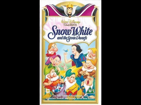 Closing to Snow White and the Seven Dwarfs UK VHS (1994)