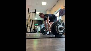 150kg deadlift backoffs (3x7 then 2x7 @140)