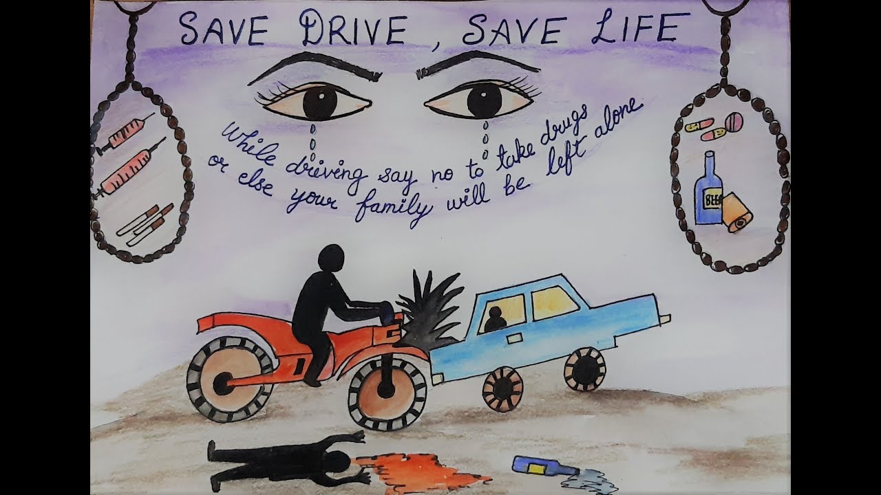 Here is the winning poster... - Indian Road Safety Campaign | Facebook