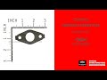 692555 GasketIntake Briggs and Stratton Genuine OEM Part