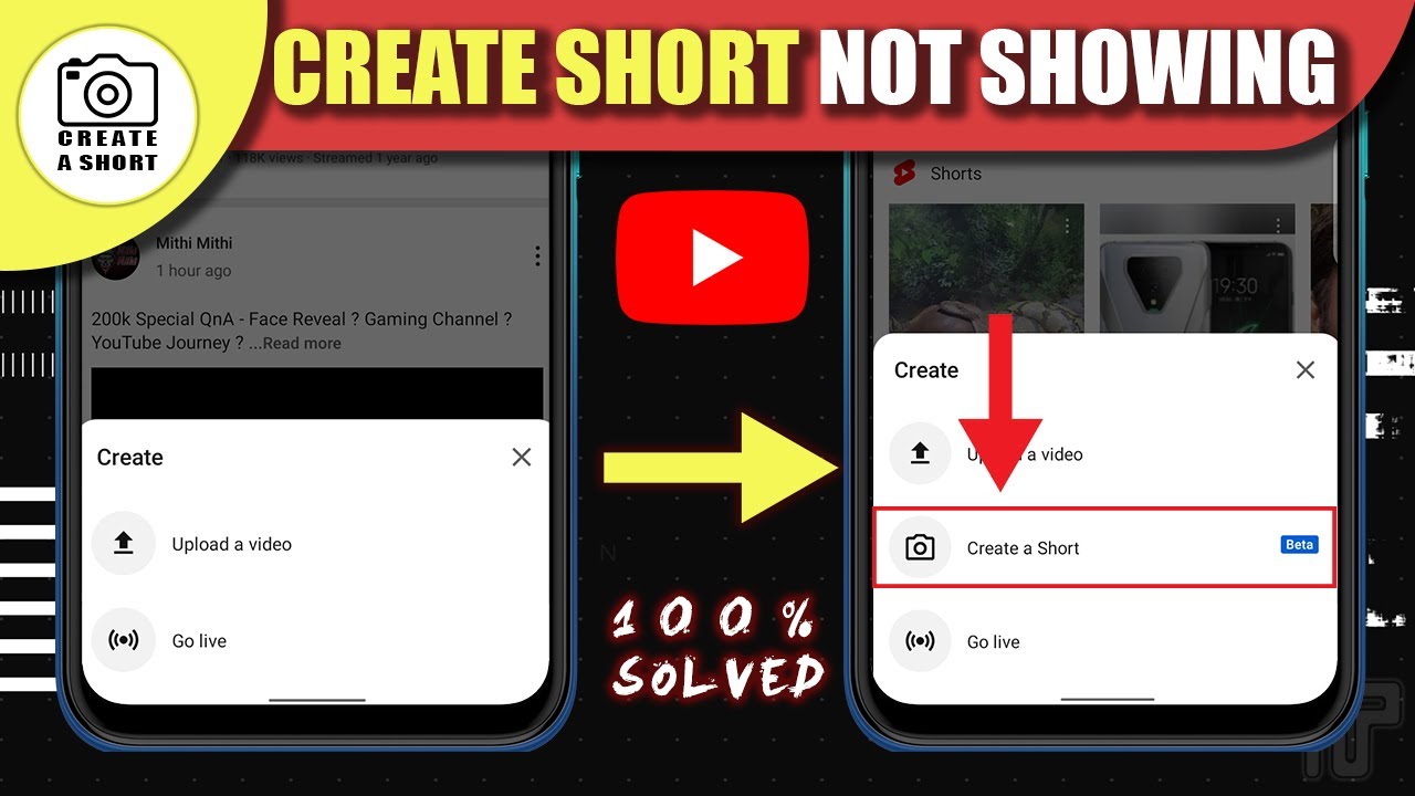 How to fix YouTube Shorts not Showing / Missing | 100% Fixed | YouTube